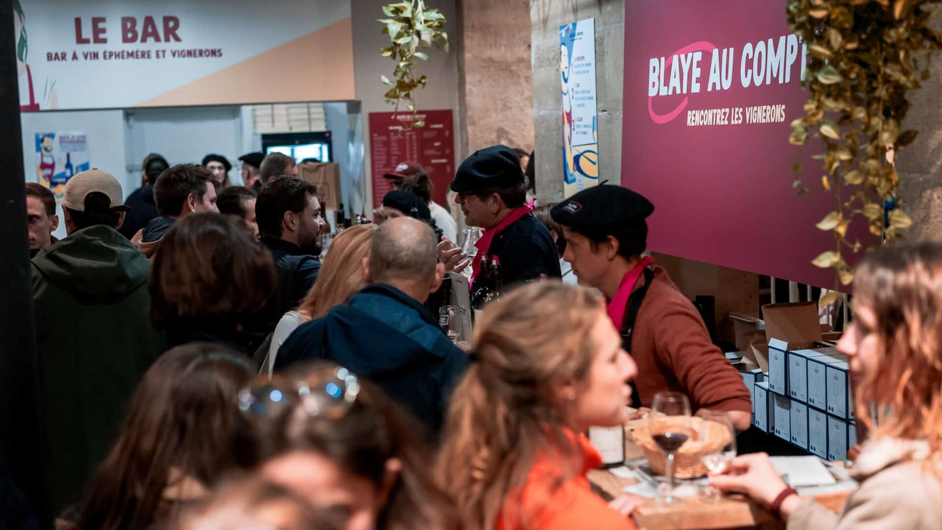 Blaye au Comptoir : bar à vin éphémère à Bordeaux