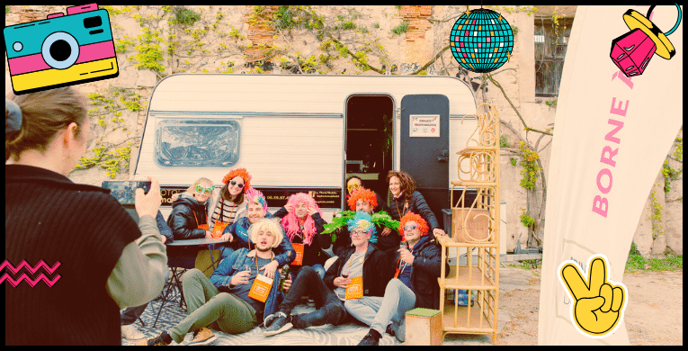 Caravane immersive années 90's