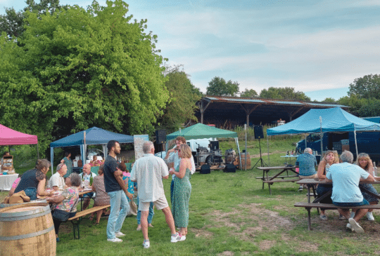 Guinguette viticole : Château La Martellerie