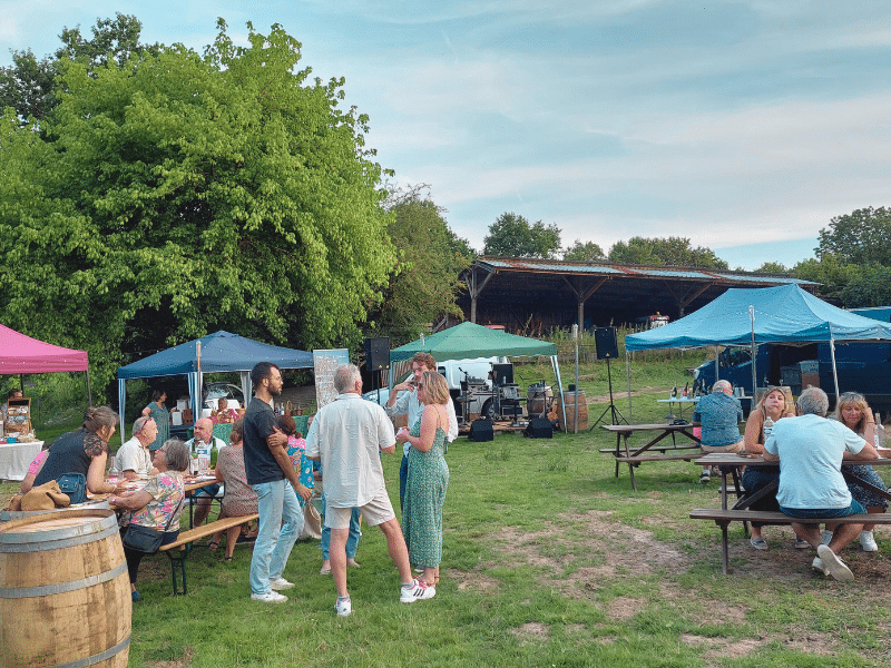 Guinguette viticole : Château La Martellerie